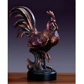 Rooster figurine 11.5" W x 14" H